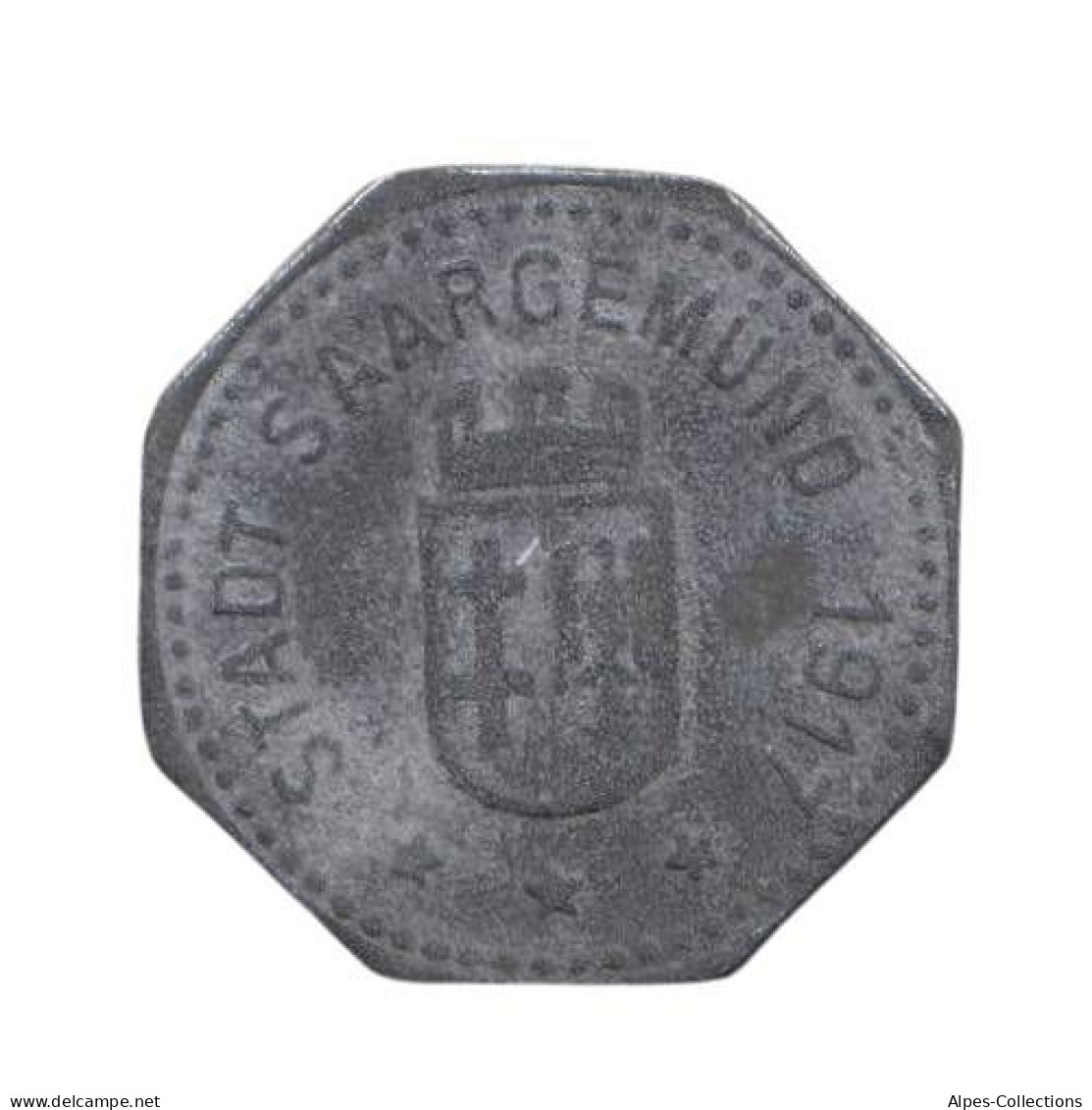 ALLEMAGNE - SAARGEMUND - 05.1 - Monnaie De Nécessité - 5 Pfennig 1917 - Notgeld