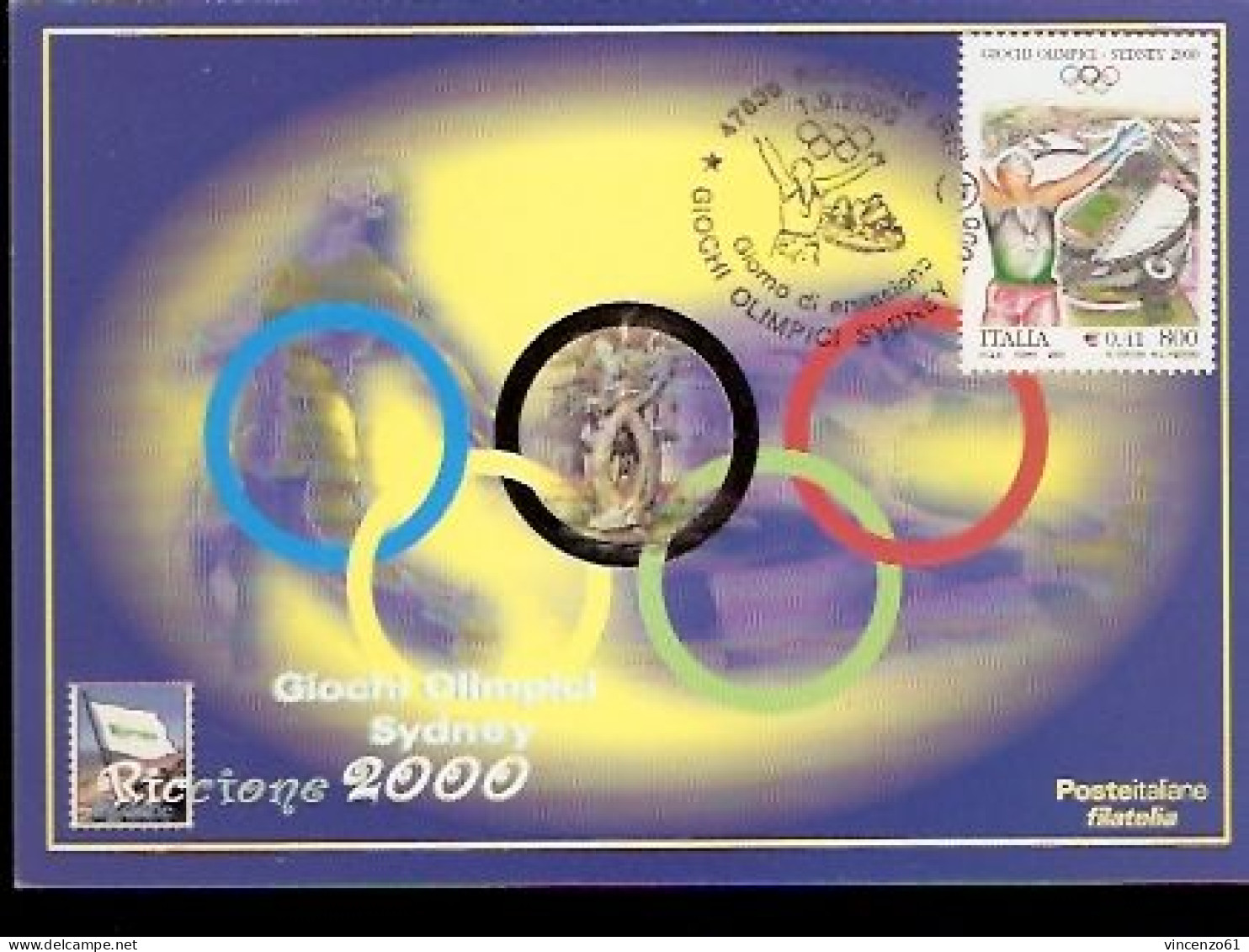 Cartolina FDC Olimpiadi Di Sydney - Summer 2000: Sydney