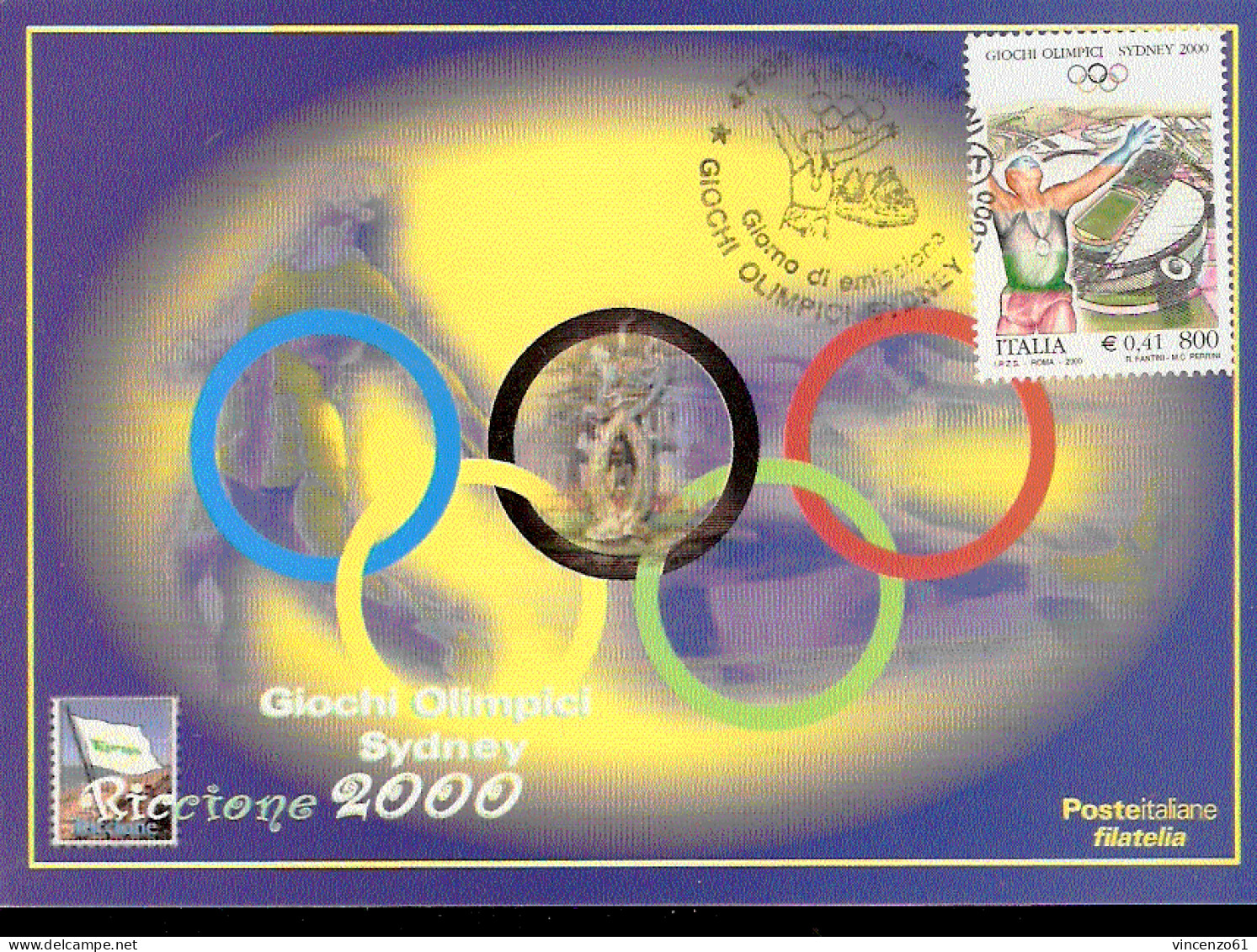 Sydney 2000 Olimpic Game Annullo Primo Giorno - Sommer 2000: Sydney