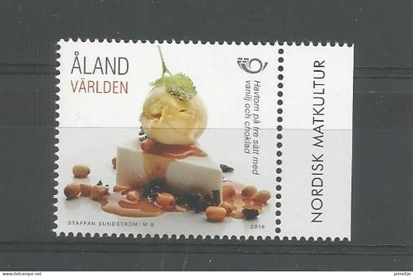 Aland 2016 Nordic Cuisine Y.T. 420 ** - Aland