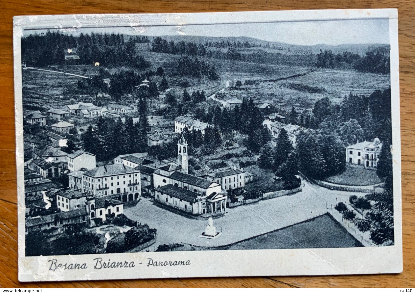 LUOGOTENENZA  - BESANA BRIANZA  - CARTOLINA DEL 5/7/45 CON INTERESSANTE AFFRANCATURA  L. 1,10 PER GENOVA - Marcofilie