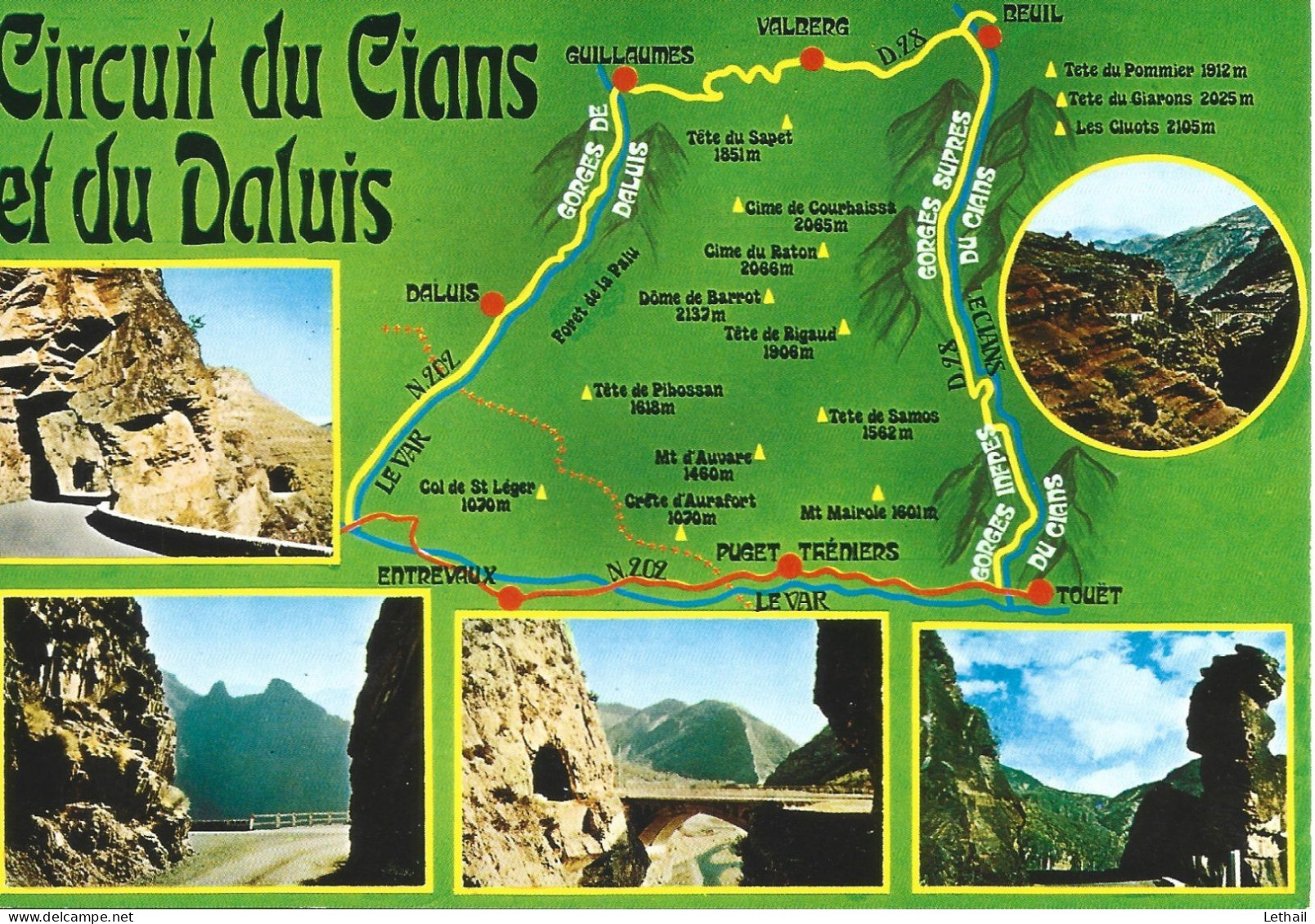 Ref (  19886  )  Cartes Géographiques - Mapas