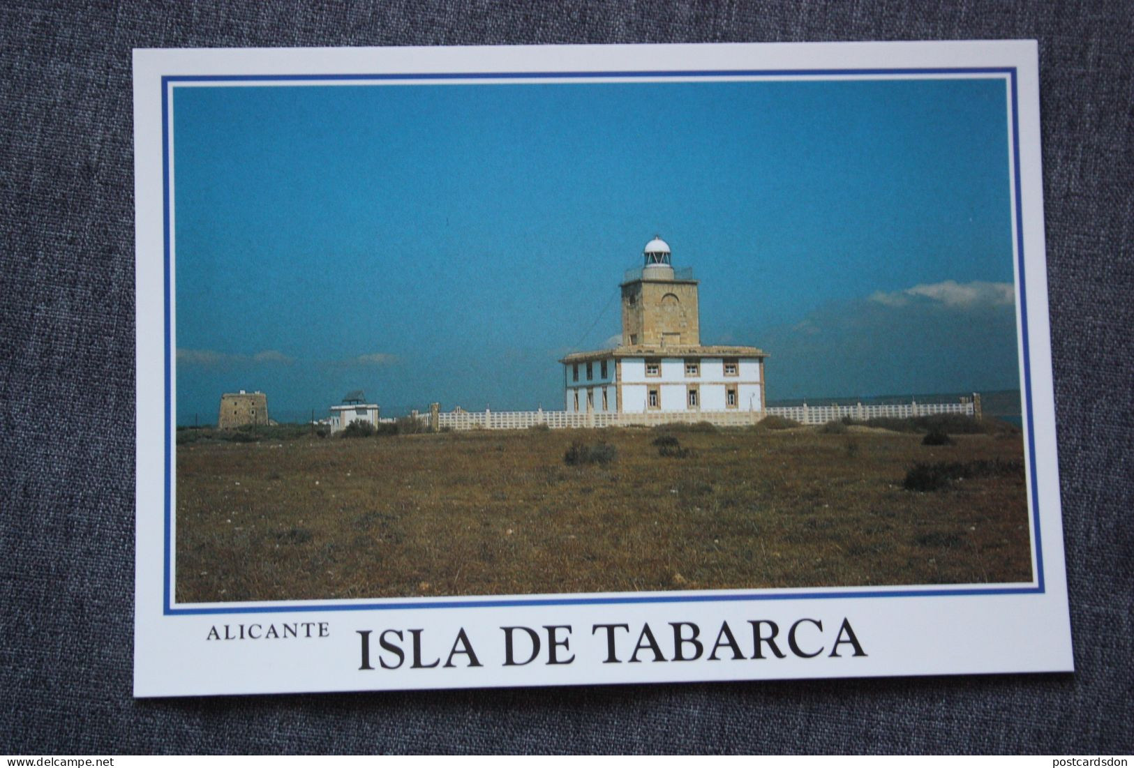 Spain, Tabarca Island - Lighthouse - Old Postcard - Lighthouses