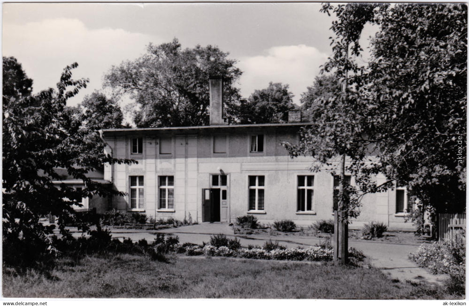 Foto Ansichtskarte Zechlinerhütte Rheinsberg FDGB Ferienheim Solidarität 1964 - Zechlinerhütte