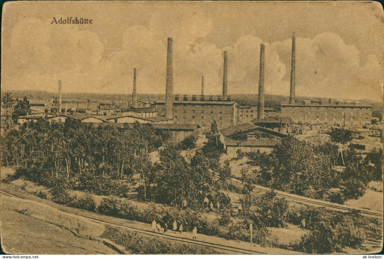 Adolfshütte-Großdubrau Wulka Dubrawa Fabrikanlage - Adolfshütte 1924 - Grossdubrau Wulka Dubrawa