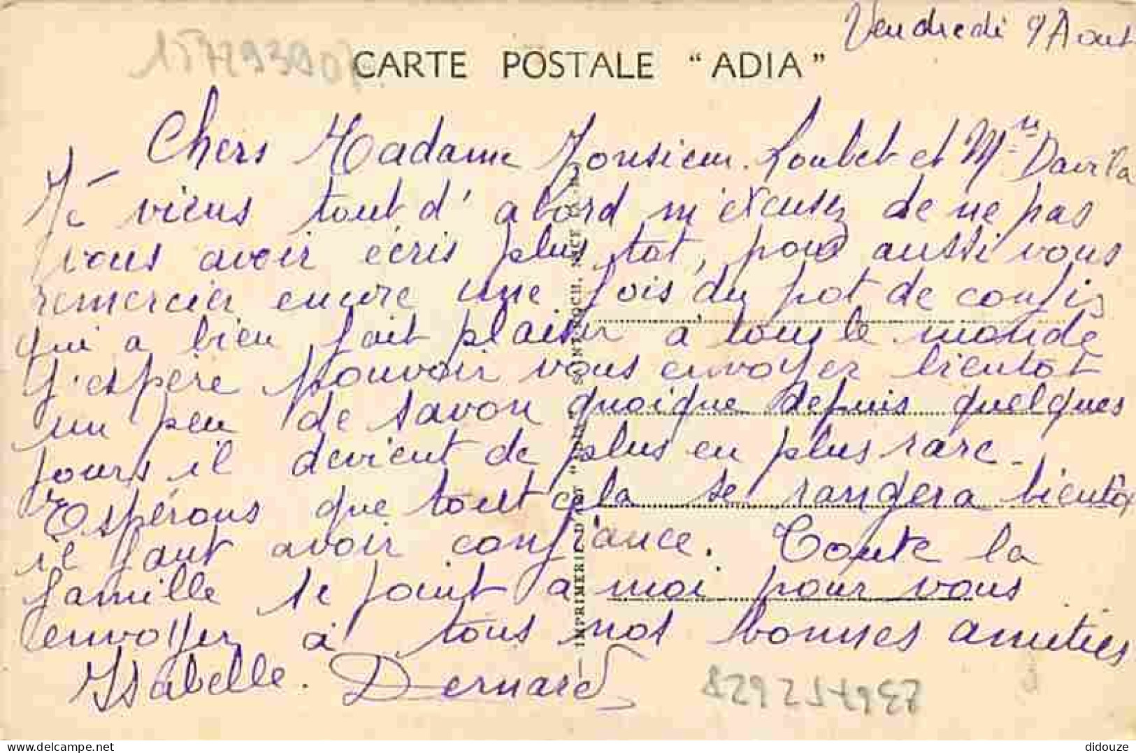 13 - Marseille - Les Nouveaux Jardins Et La Direction Des Postes - CPA - Voir Scans Recto-Verso - Parchi E Giardini