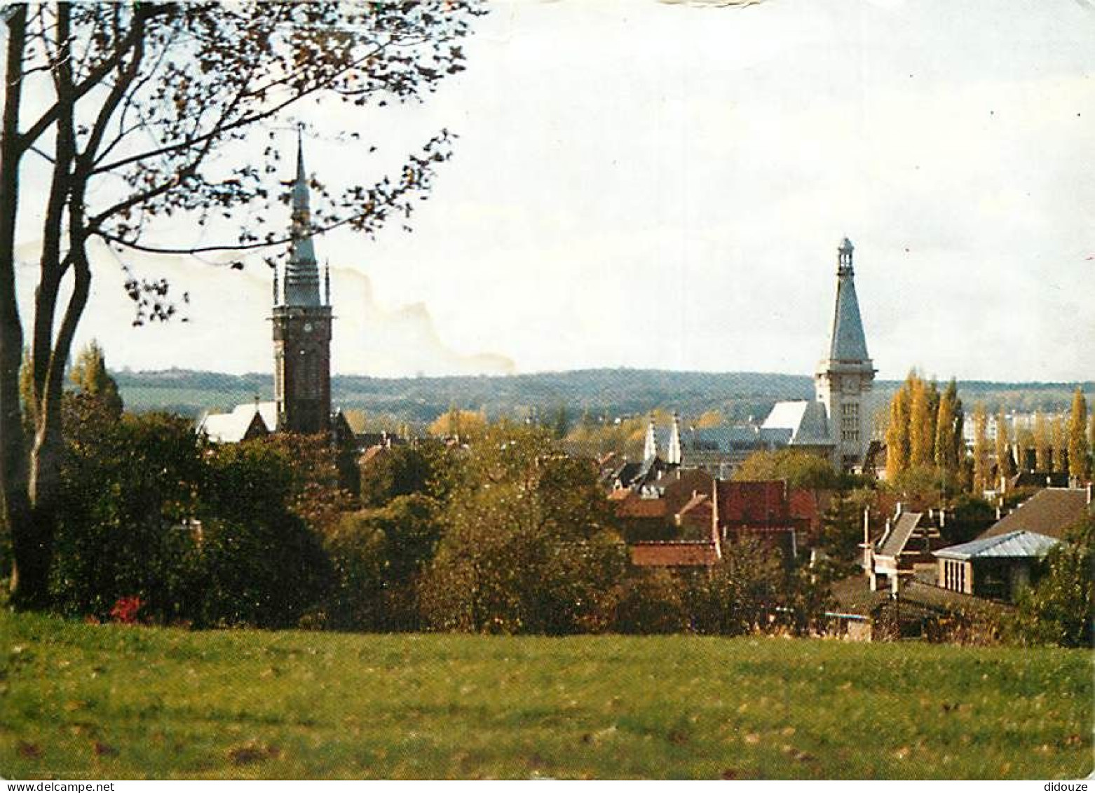 62 - Liévin - Une Ville Verte - Vue Générale - Flamme Postale De Liévin - CPM - Voir Scans Recto-Verso - Lievin