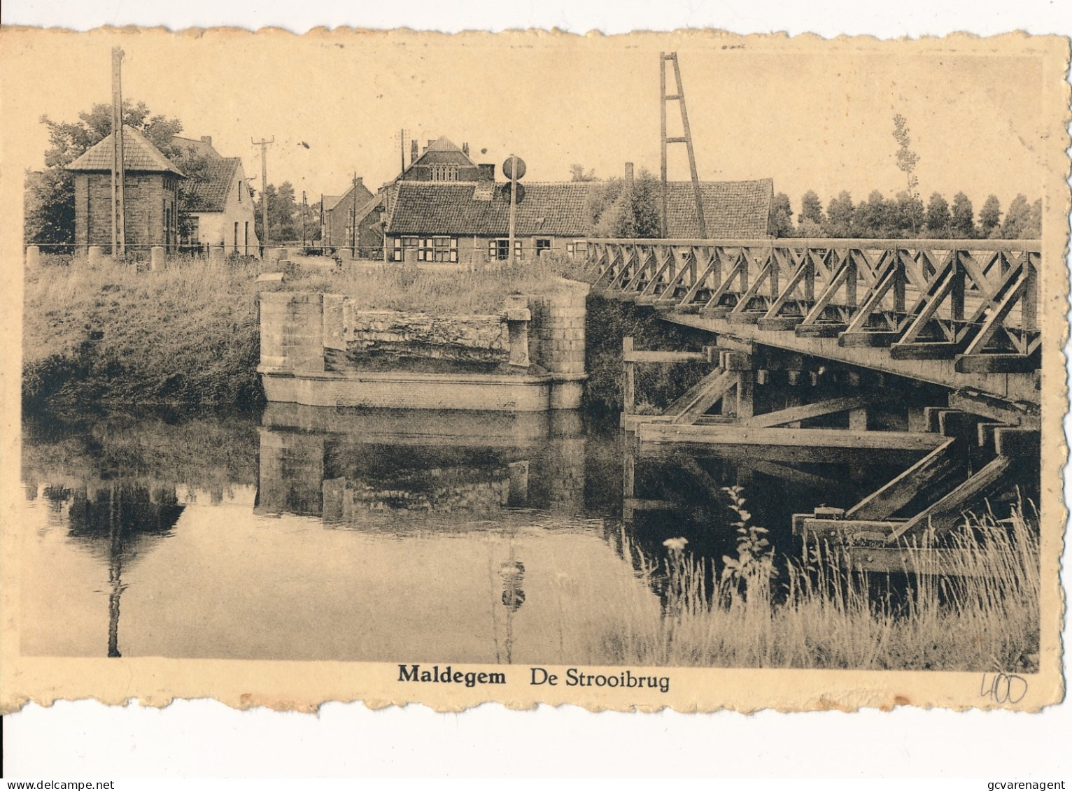 MALDEGEM  DE STROOIBRUG              ZIE AFBEELDINGEN - Maldegem