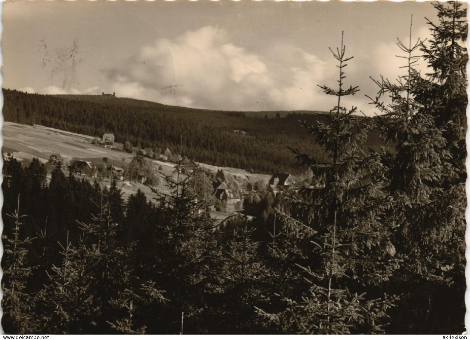 Tellerhäuser-Breitenbrunn (Erzgebirge)    Fichtelberg Erzgebirge DDR AK 1966 - Breitenbrunn