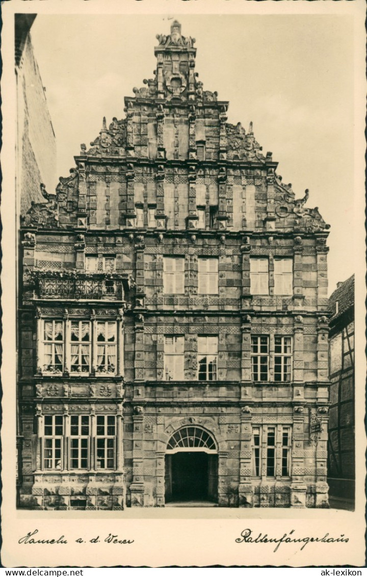 Ansichtskarte Hameln Rattenfängerhaus 1939 - Hameln (Pyrmont)