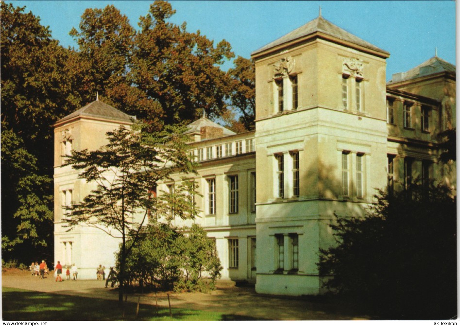 Ansichtskarte Tegel-Berlin Partie Am Schloß Tegel (Castle Building) 1970 - Tegel