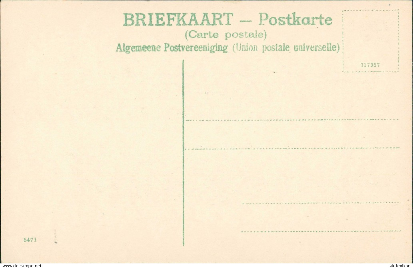Postkaart Delft Delft Vlamingstraat 1928 - Delft