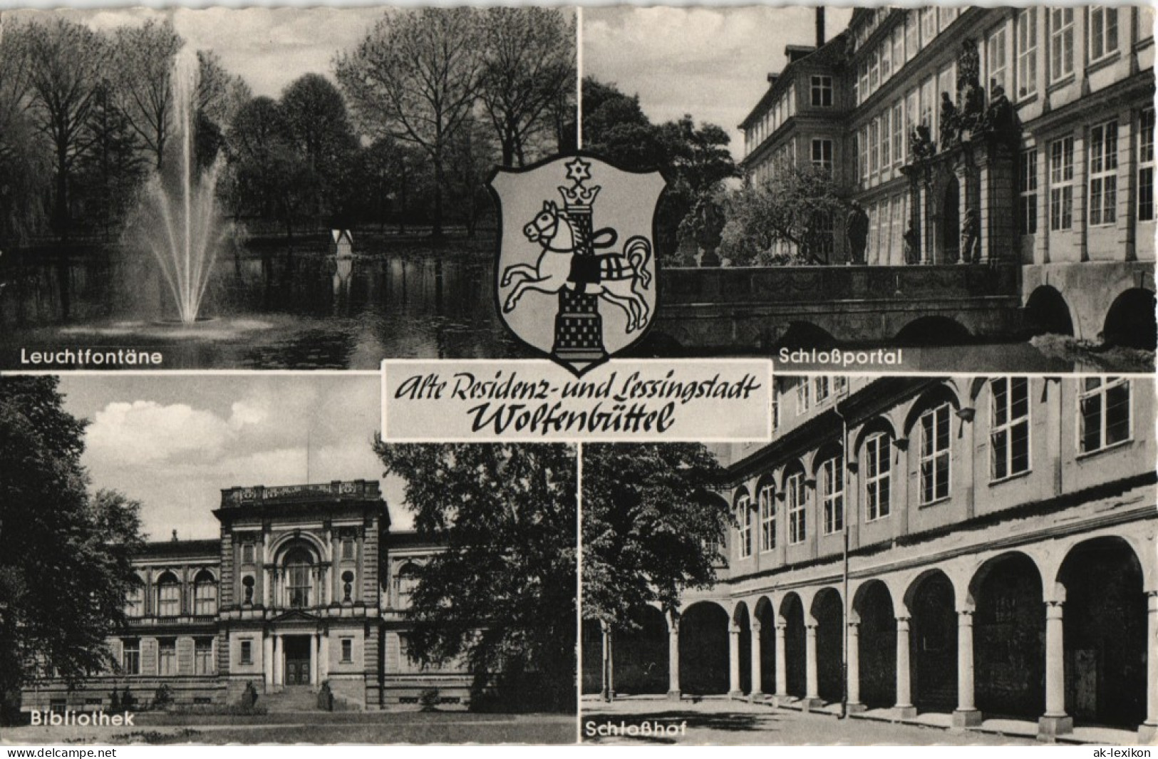 Wolfenbüttel Mehrbild-AK Der Alten Residenz- Und Lessing-Stadt 1960 - Wolfenbuettel