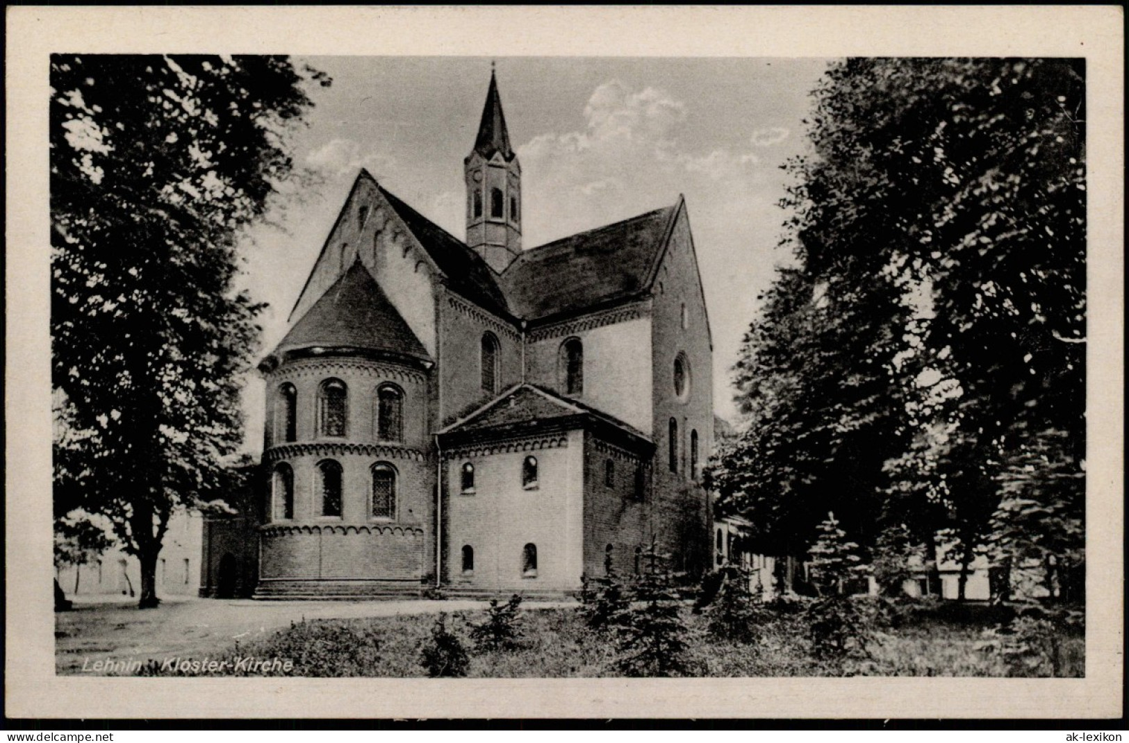 Ansichtskarte Lehnin-Kloster Lehnin Klosterkirche 1936 - Lehnin