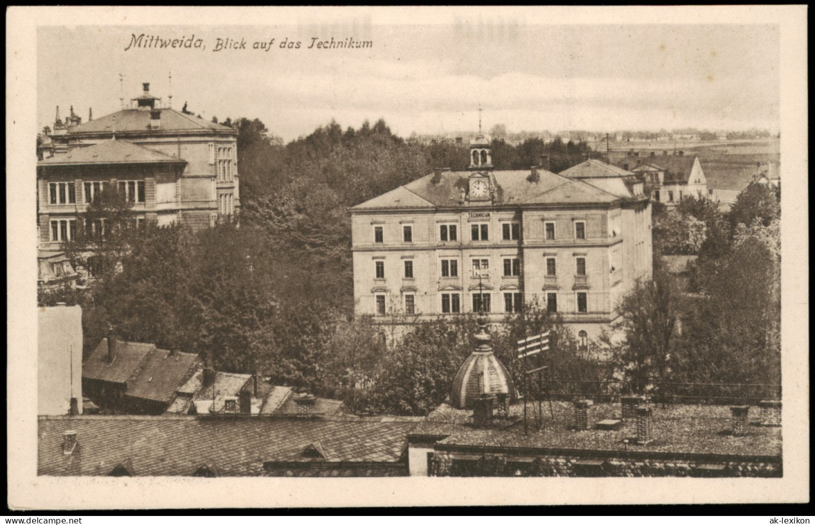 Ansichtskarte Mittweida Technikum 1925 - Mittweida