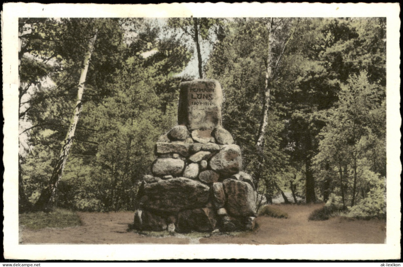 Ansichtskarte Gifhorn Denkmal 1957 - Gifhorn