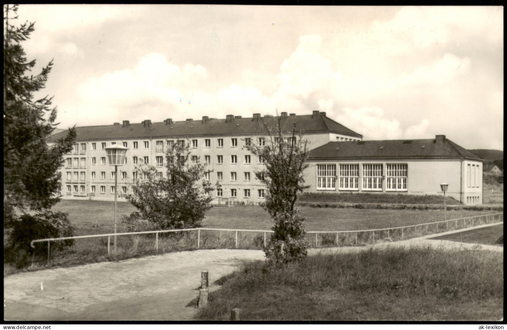 Ansichtskarte Bad Blankenburg Zentrale Sportschule 1952 - Bad Blankenburg