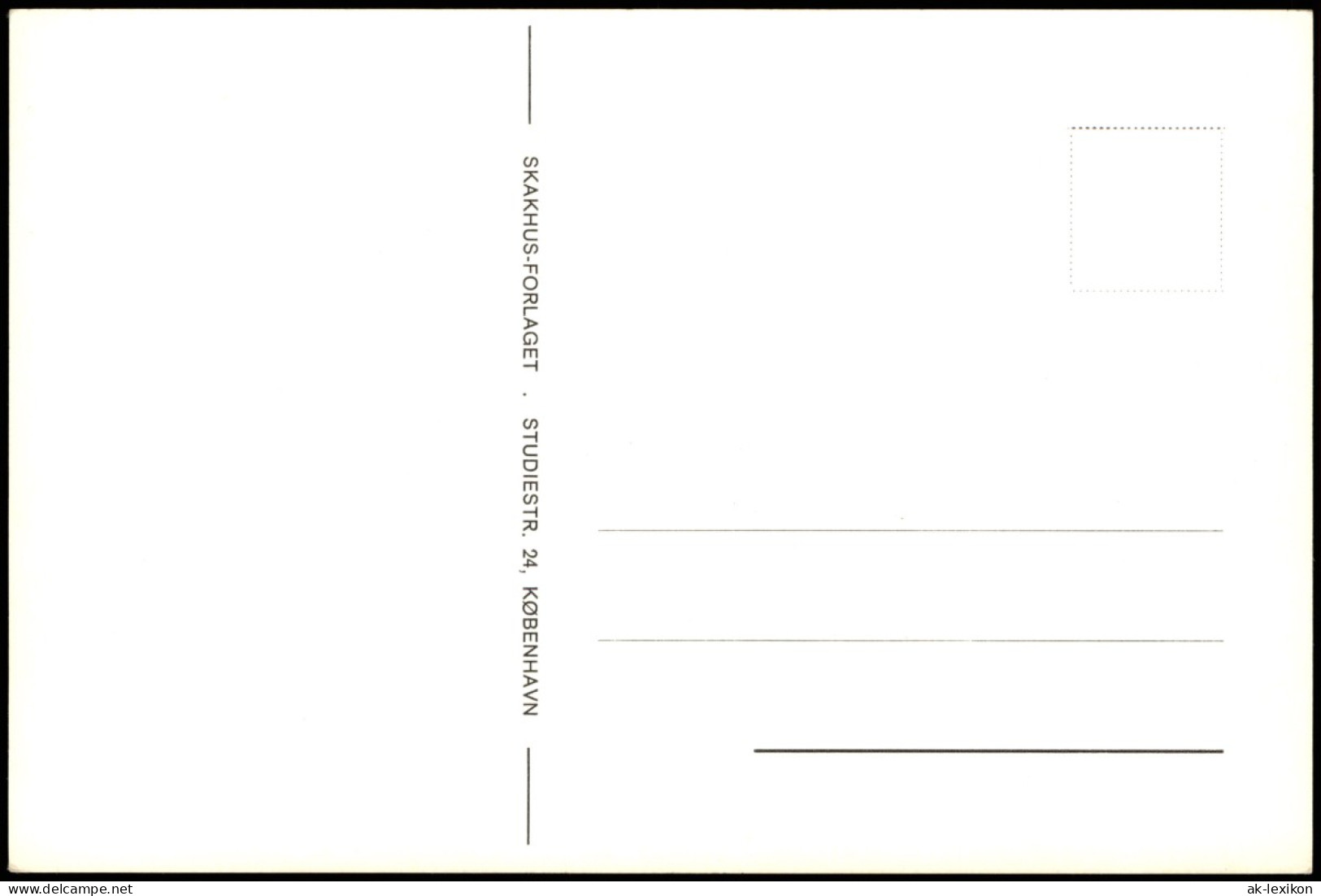 Ansichtskarte  Schach (Chess) Motivkarte Aus Dänemark 1990 - Contemporanea (a Partire Dal 1950)