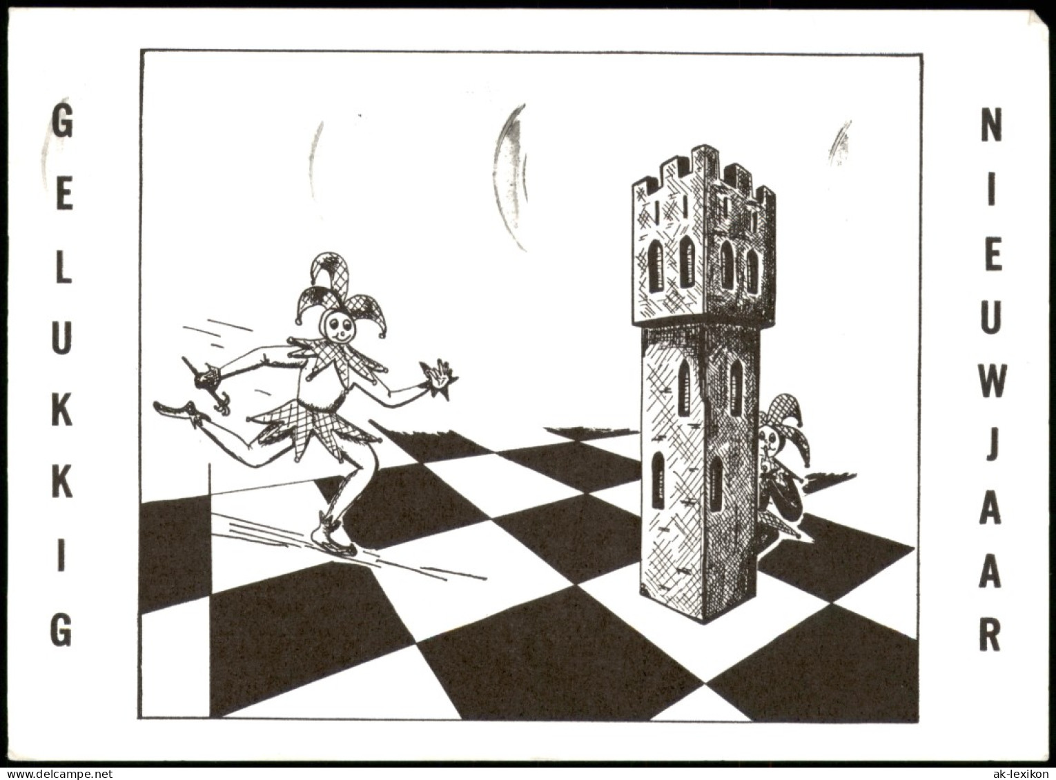 Ansichtskarte  Schach Chess - Spiel Motivkarte Aus Belgien 1976 - Contemporain (à Partir De 1950)