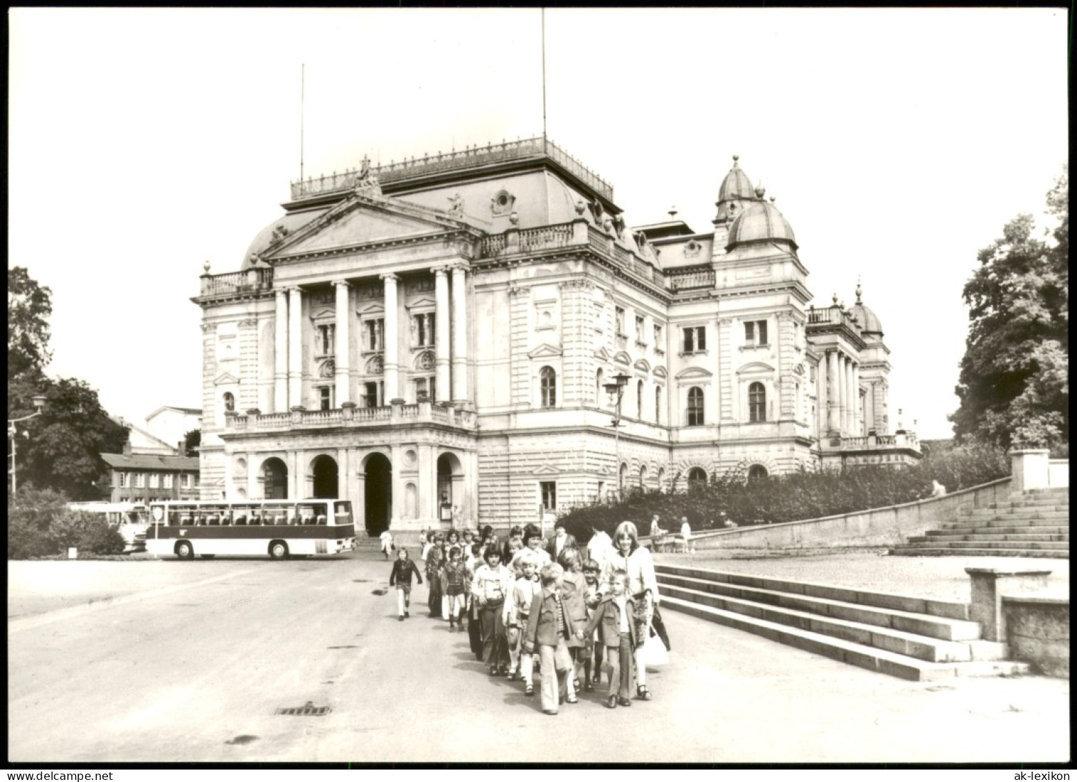 Ansichtskarte Schwerin Mecklenburgisches Staatstheater Zur DDR-Zeit 1980 - Schwerin