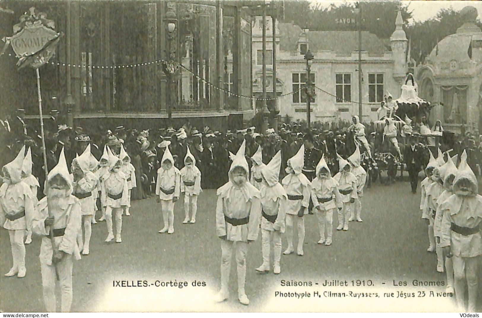 Belgique - Brussel - Bruxelles - Ixelles - Elsene - Cortège Des Saisons - Juillet 1910 - Les Gnomes - Ixelles - Elsene