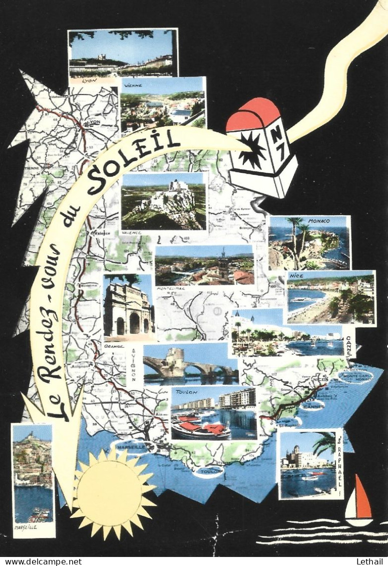 Ref (  19891  )  Cartes Géographiques - Maps