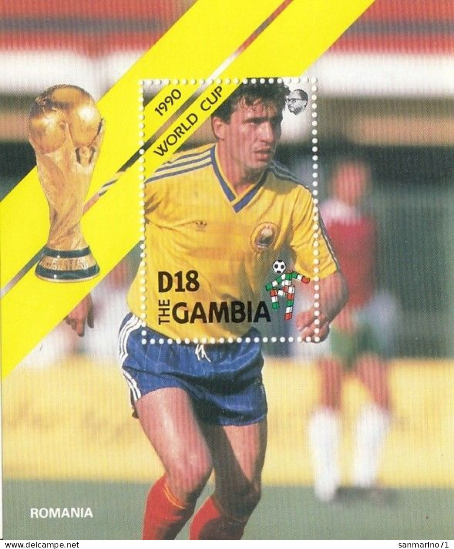 GAMBIA Block 99,unused - 1990 – Italien