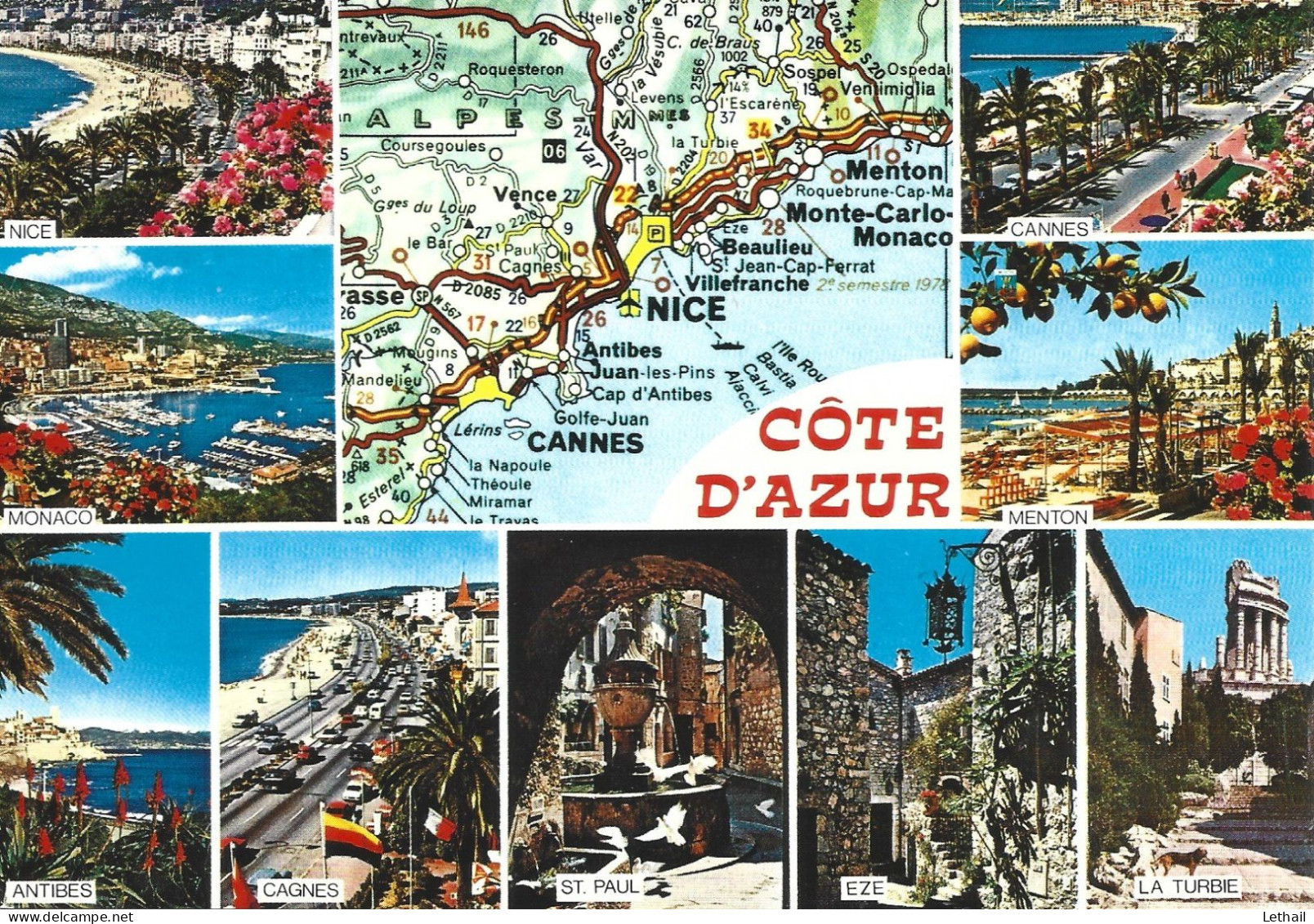 Ref (  19893  )  Cartes Géographiques - Maps
