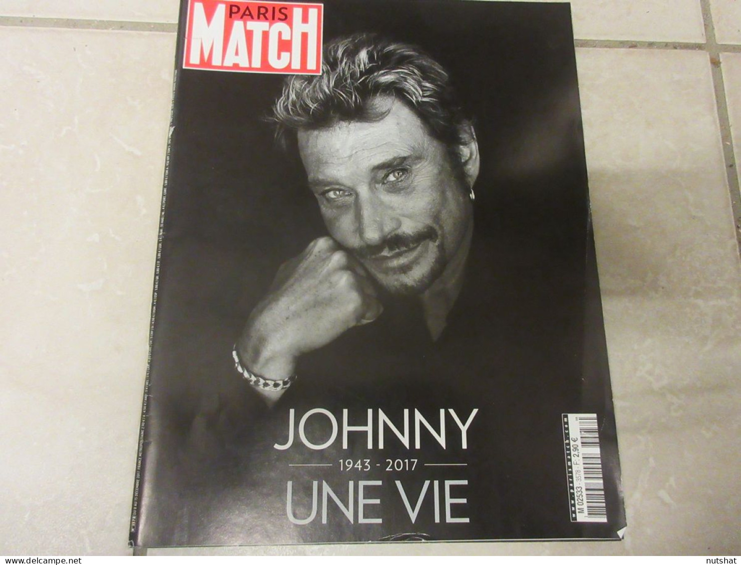 PARIS MATCH 3578 08.12.2017 Johnny HALLIDAY Nicole CROISILLE Andy WARHOL PREVERT - General Issues