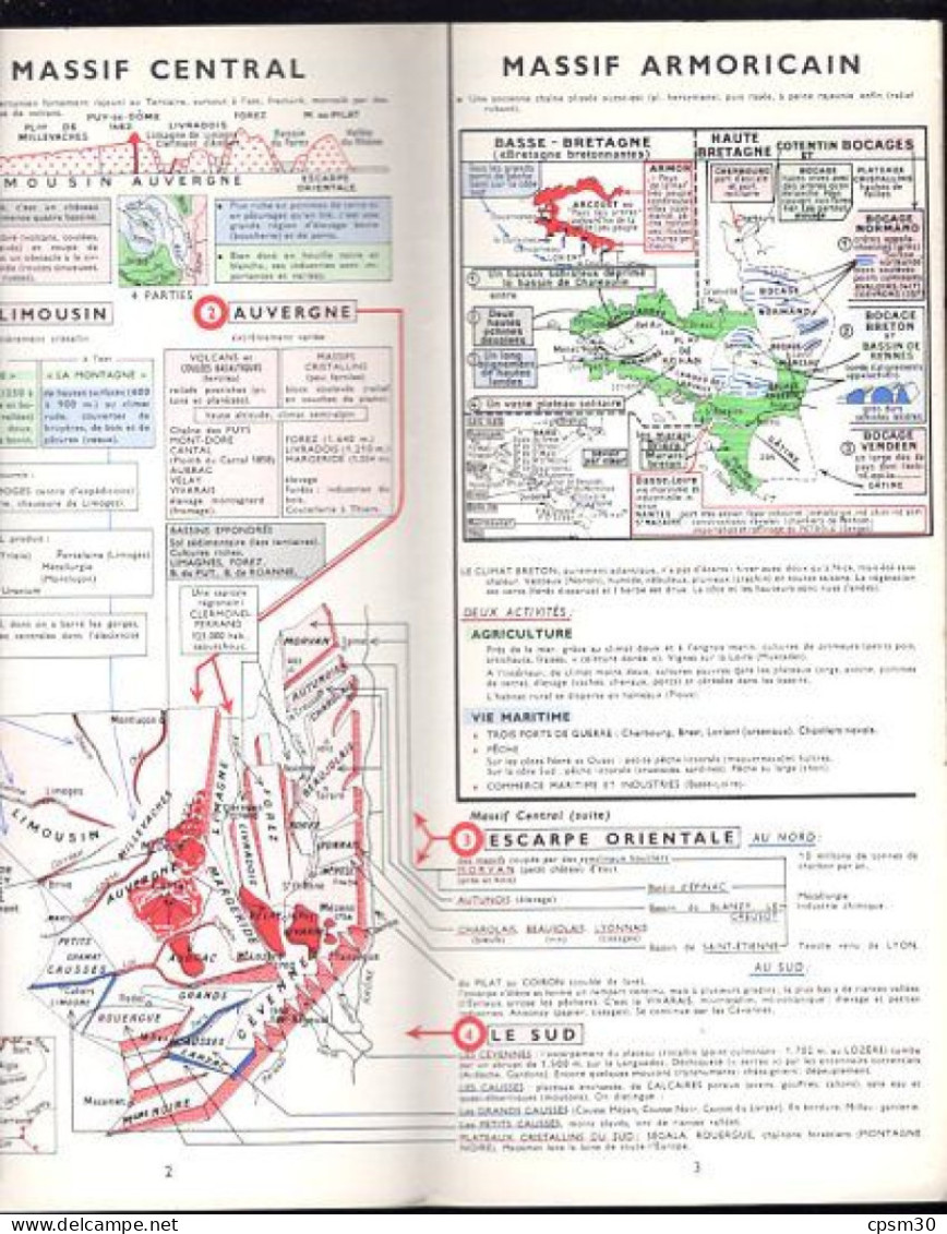 Carte Plans Pilotes BORDAS N°1401, 1958 - Callejero