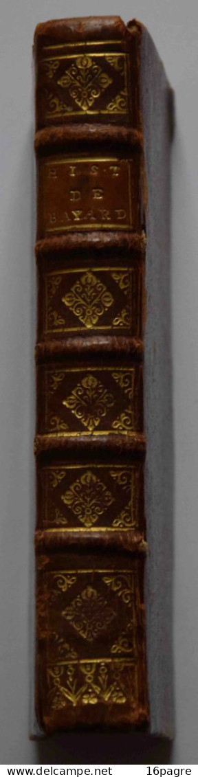 RARE E. O. NOUVELLE HISTOIRE DU CHEVALIER BAYARD. 1702. PRIEUR DE LONVAL. ROBUSTEL Á PARIS. BOCQUILLET, AVALLON - 1701-1800