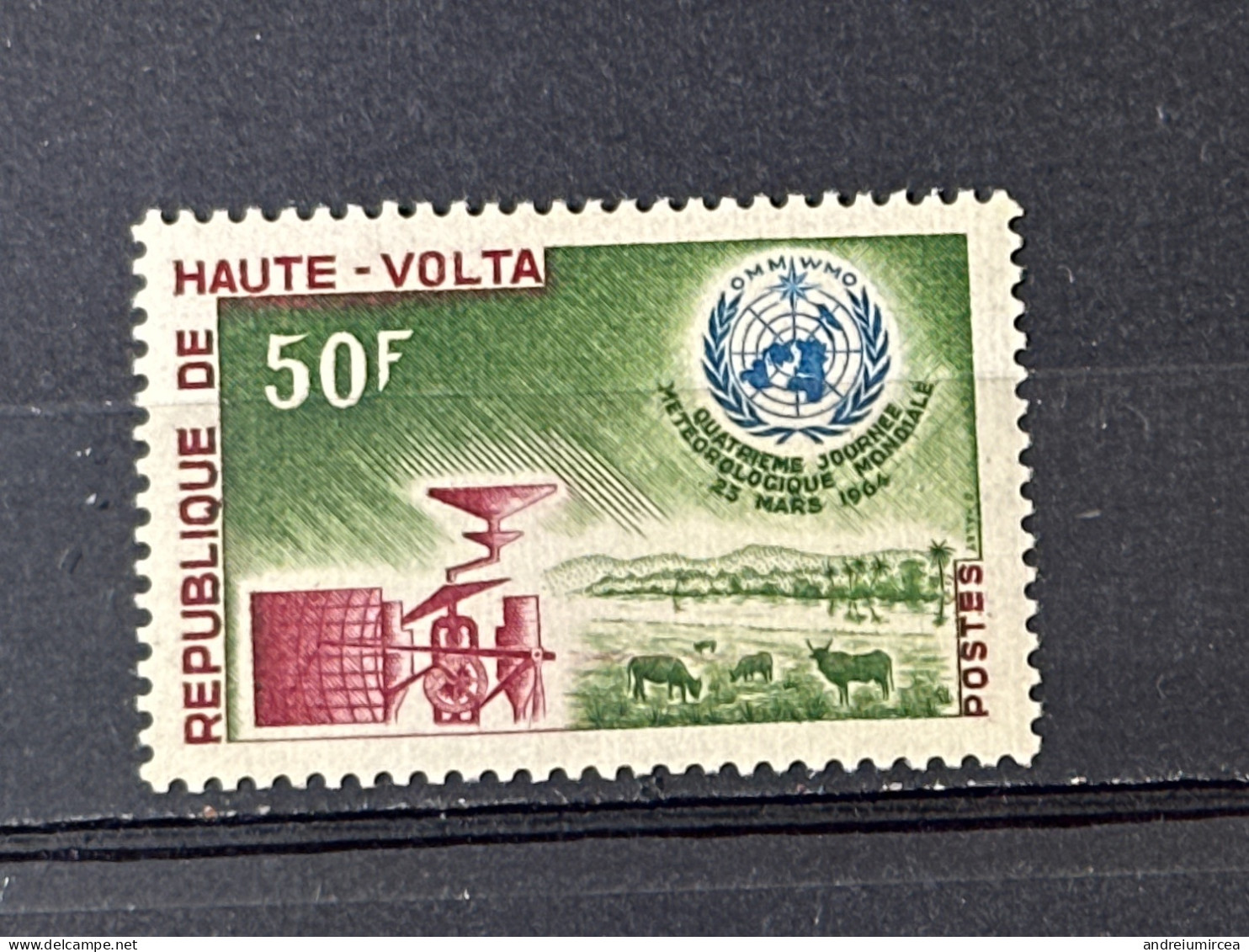 1964 Haute Volta MNH  Météorologie - Mauritanie (1960-...)