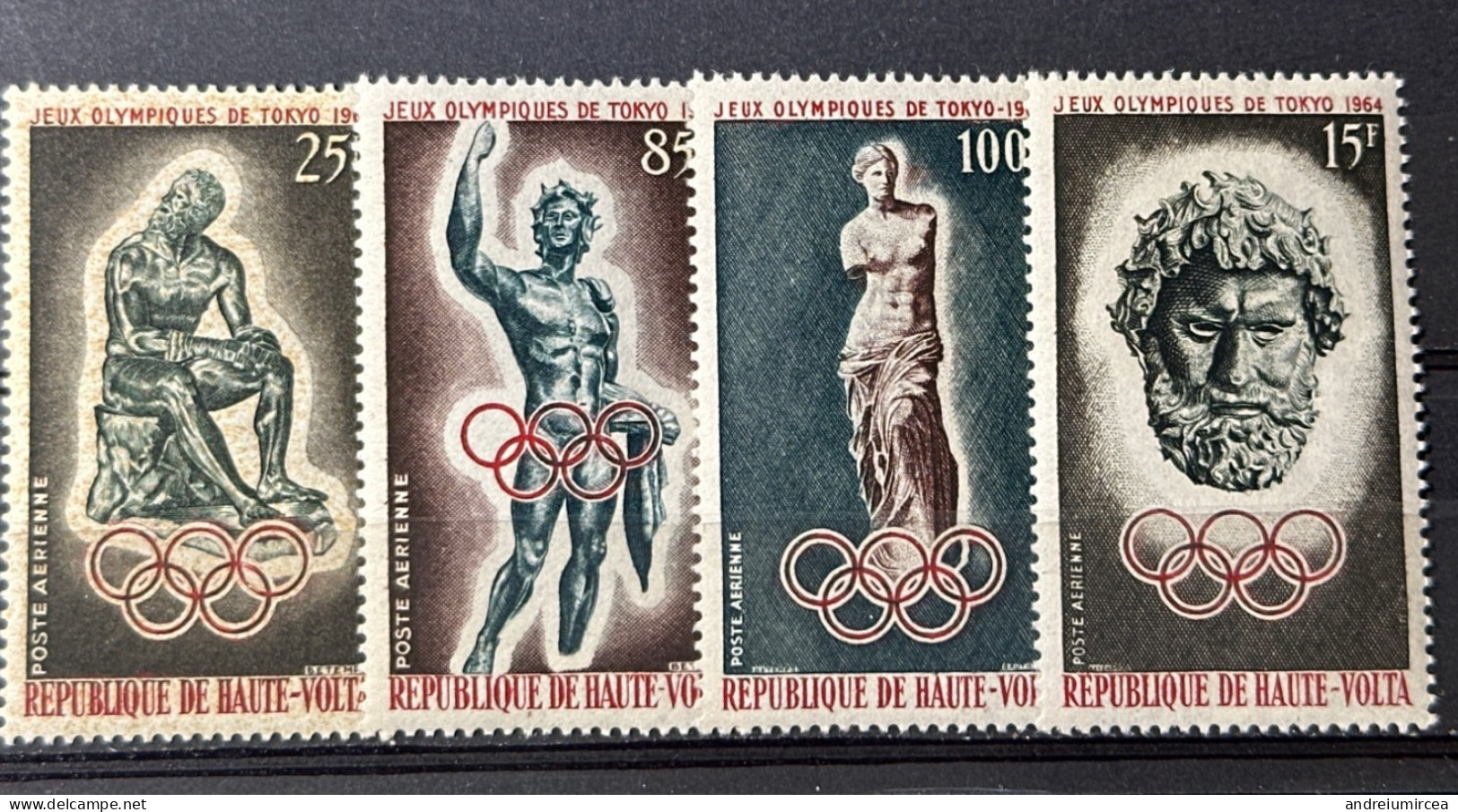 1964 Haute Volta MNH Jeux Olympiques Tokyo - Mauritania (1960-...)