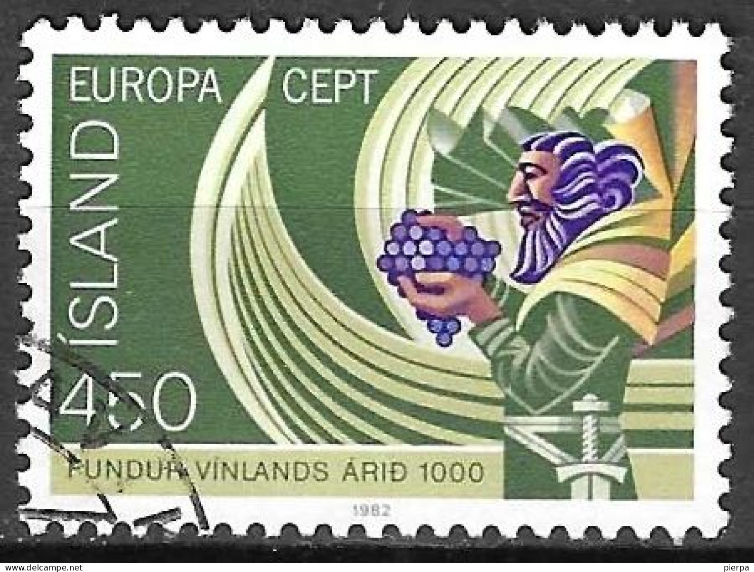 ISLANDA - 1982 - EUROPA - 450 A - USATO ( YVERT 535 - MICHEL 579) - Oblitérés