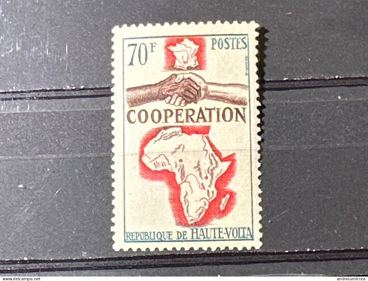 1964 Haute Volta MNH Coopération France Afrique - Mauretanien (1960-...)