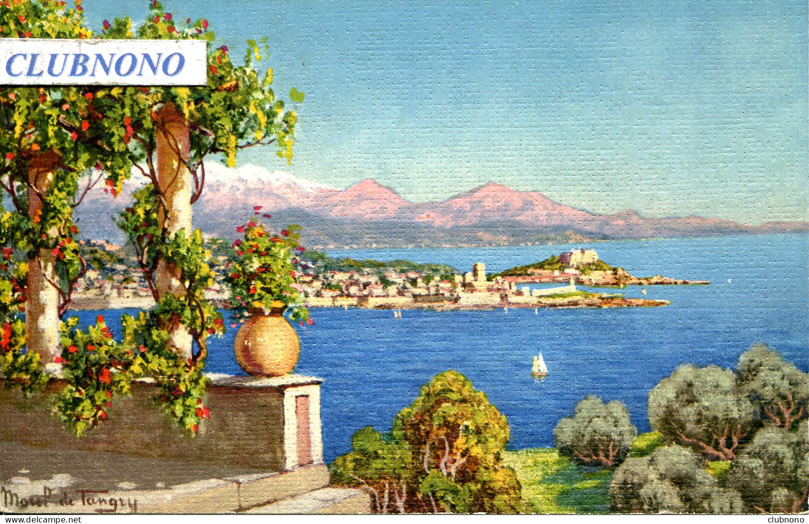 CPA -  ANTIBES  (PEINTURE - IMPECCABLE) - Antibes - Old Town