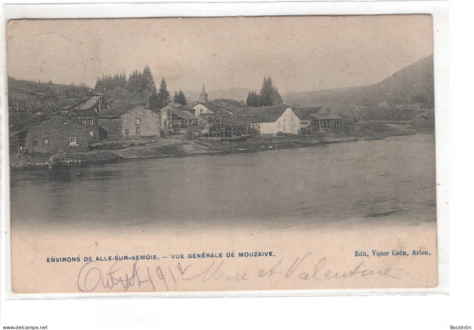 Environs De Alle-sur-Semois Vue Générale De Mouzaive - Vresse-sur-Semois