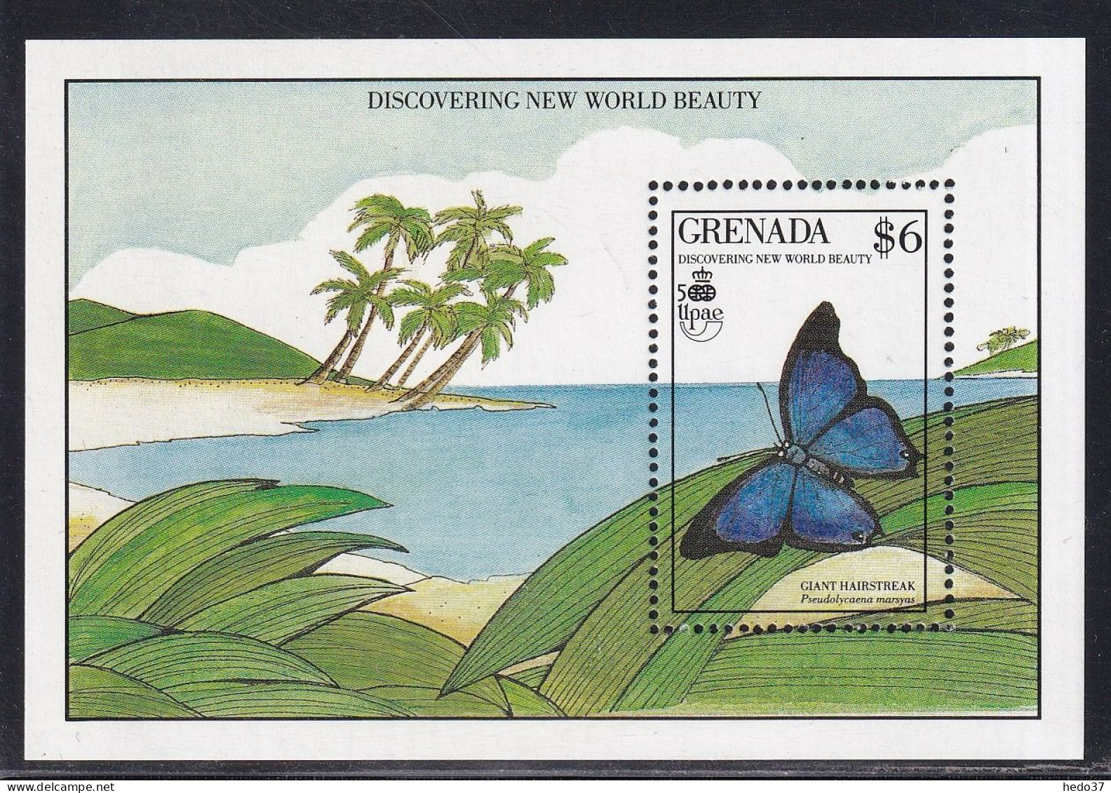 Grenade BF N°234 - Papillon -  Neuf ** Sans Charnière - TB - Grenada (1974-...)