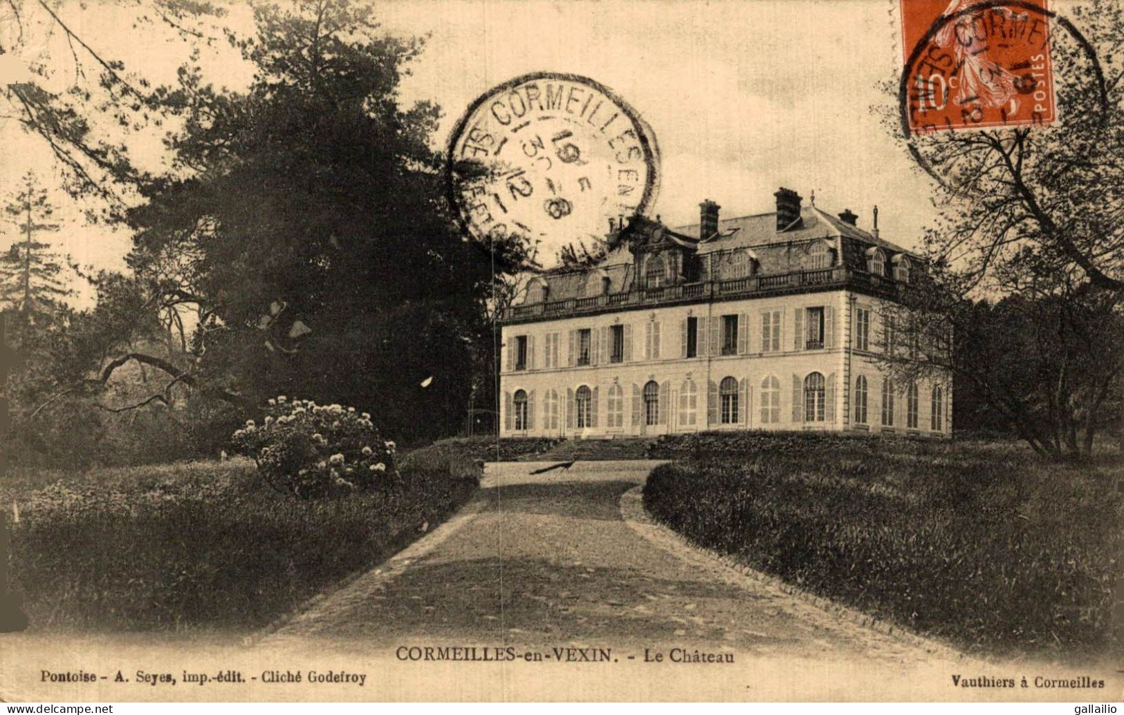 CORMEILLES EN VEXIN LE CHATEAU - Cormeilles En Parisis