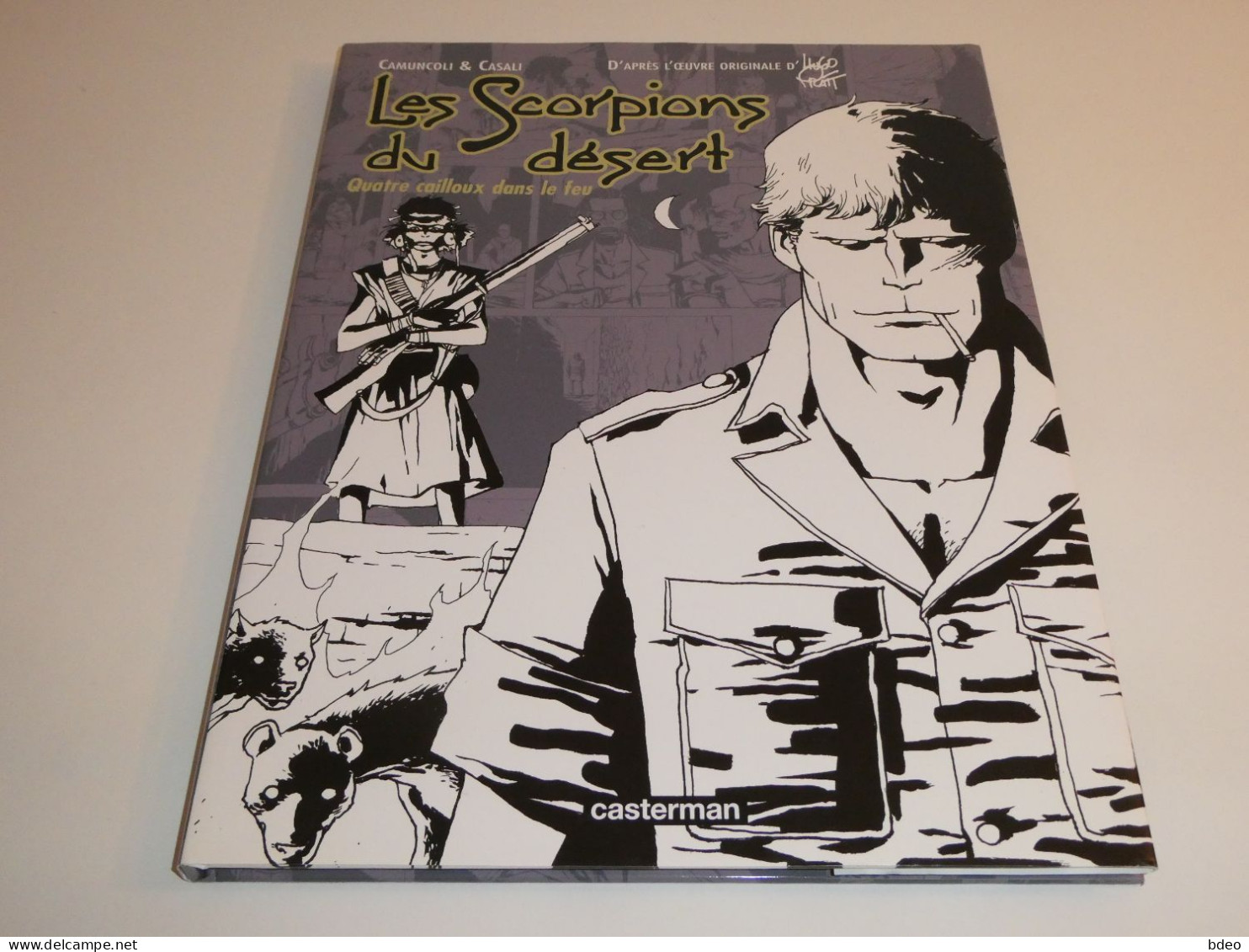 EO LES SCORPIONS DU DESERT / QUATRE CAILLOUX DANS LE FEU / TBE - Editions Originales (langue Française)