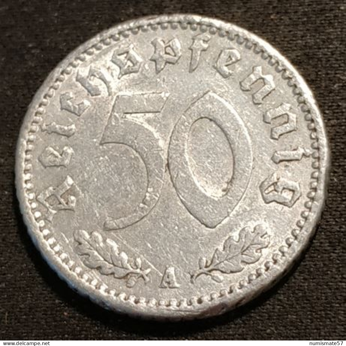 ALLEMAGNE - GERMANY - 50 Reichspfennig ( Pfennig ) 1943 D - Deutsches Reich - KM 96 - 50 Reichspfennig