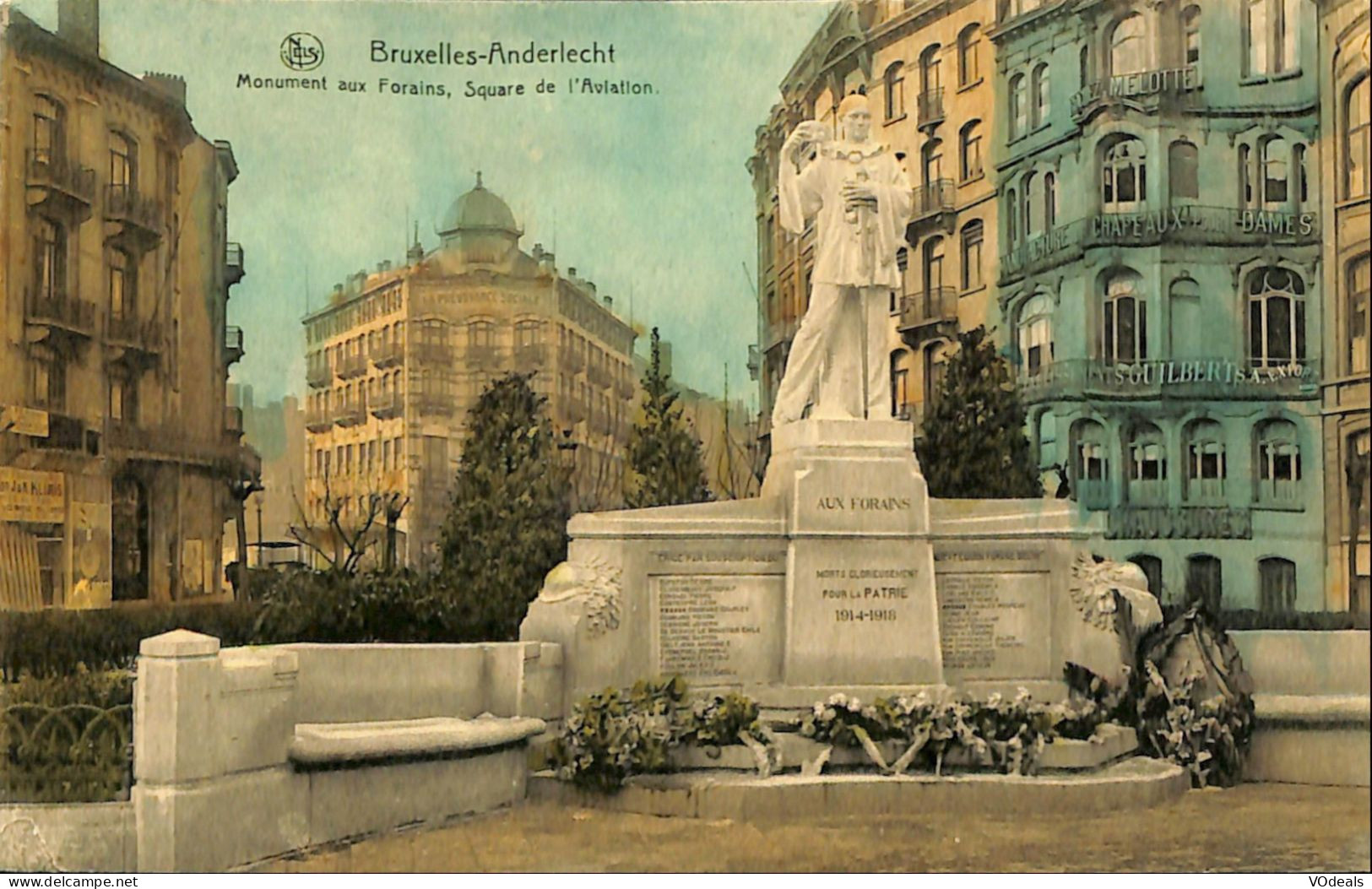 Belgique - Brussel - Bruxelles - Anderlecht - Monument Aux Forains, Square De L'Aviation - Anderlecht