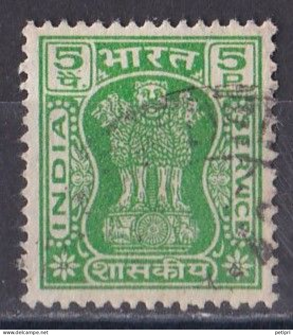 Inde  - Timbre De Service  Y&T N°  38  Oblitéré - Dienstmarken