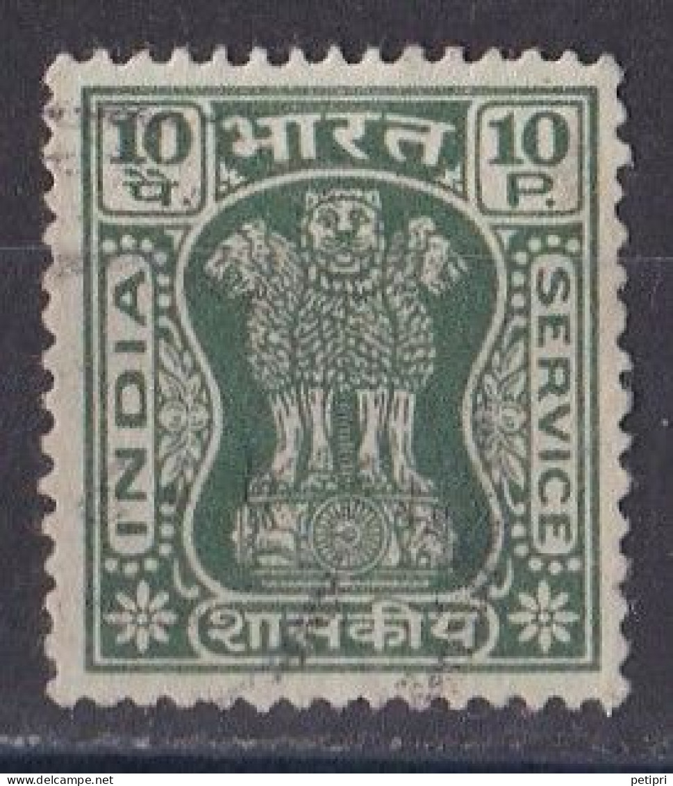 Inde  - Timbre De Service  Y&T N° 40  Oblitéré - Timbres De Service