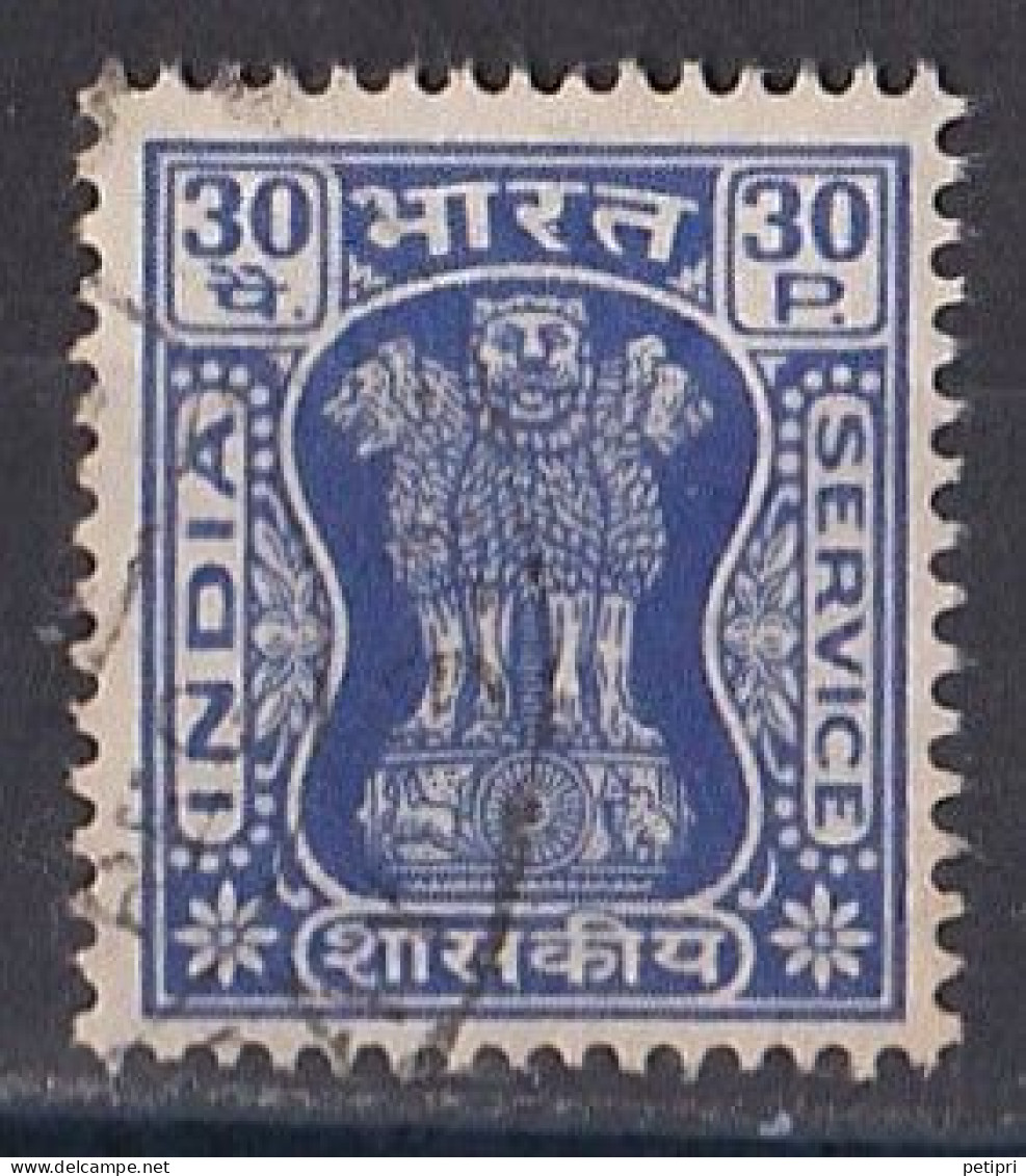 Inde  - Timbre De Service  Y&T N°  43  Oblitéré - Dienstmarken
