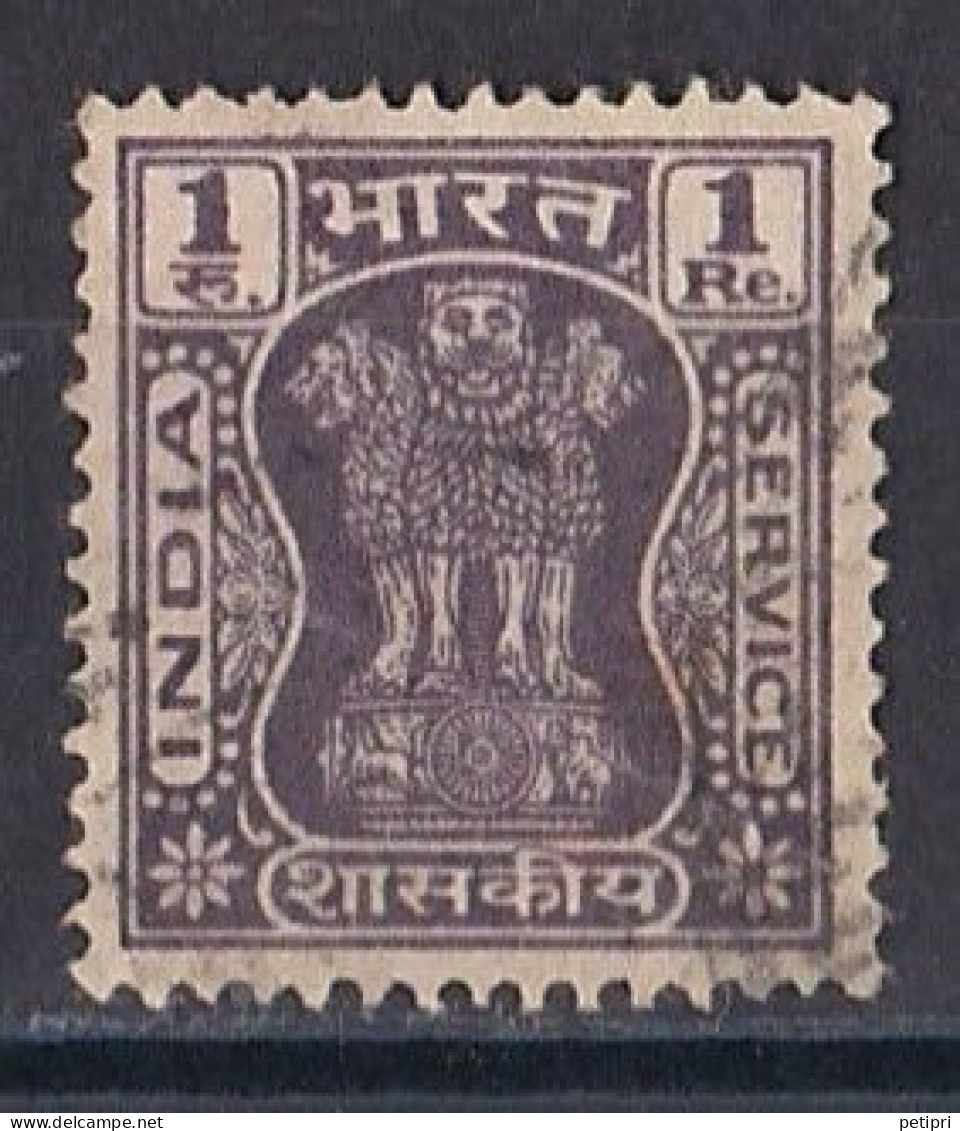 Inde  - Timbre De Service  Y&T N°  45  Oblitéré - Official Stamps