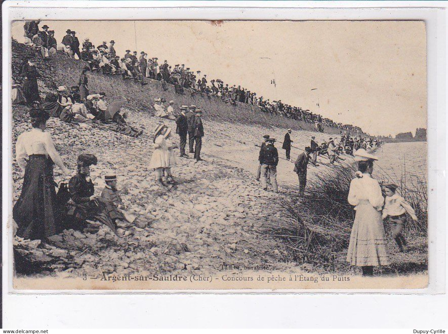 ARGENT-sur-SAULDRE: Concours De Pêche à L'étang Du Puits - Très Bon état - Argent-sur-Sauldre