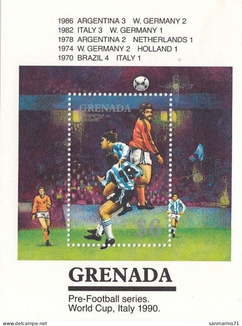 GRENADA Block 222,unused - 1990 – Italien