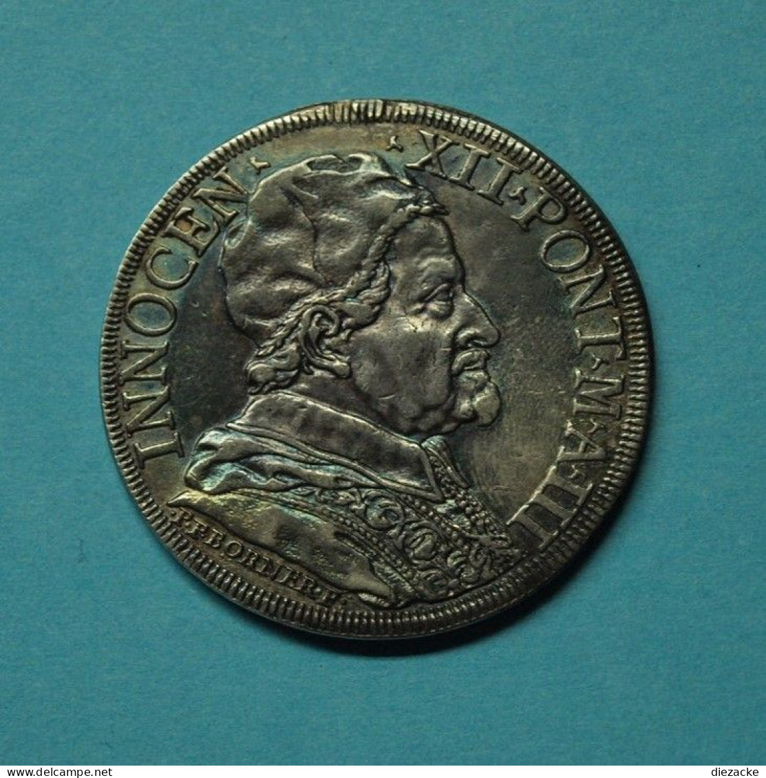 Vatikan 1693 Piastra Innocent XII., Stillendes Kind (EM197 - Vatican