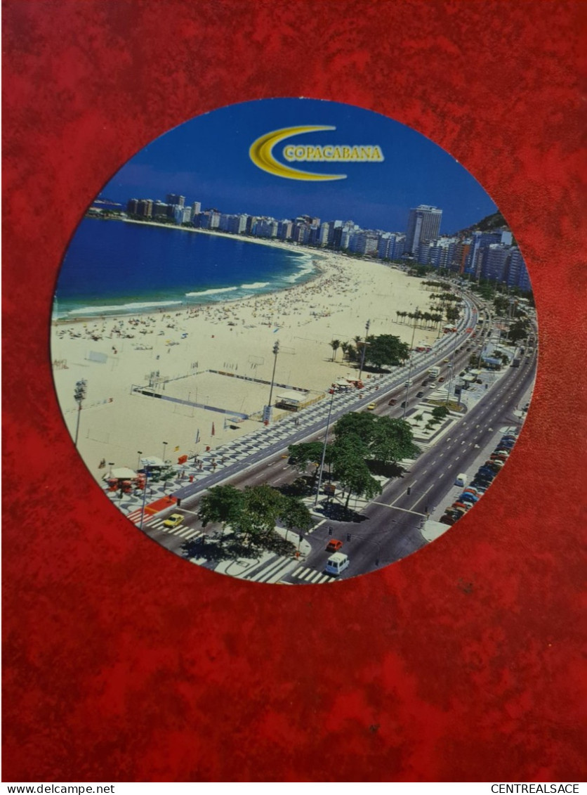 Carte COPACABANA VUE PLAGE - Copacabana